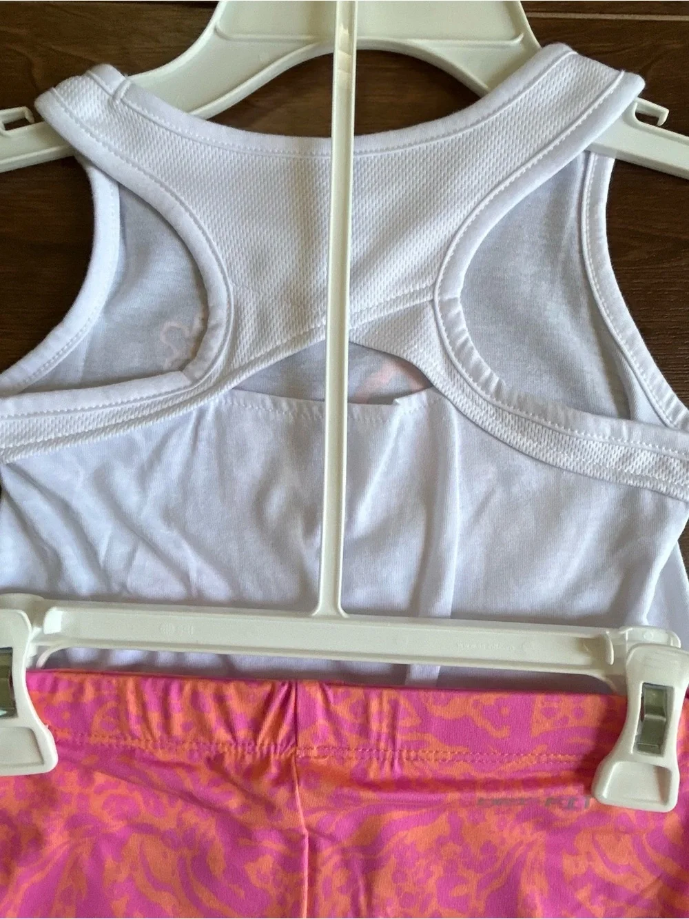 Nike Dri-Fit Girls Two Piece Set Size 5 Tank Top & Shorts
